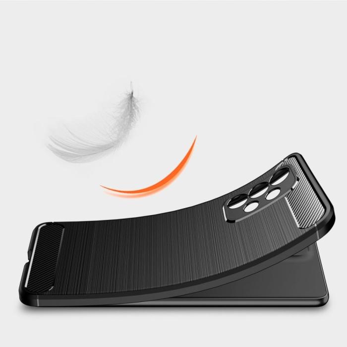 Tech-Protect - Galaxy A23 5G Skal Tpucarbon - Svart