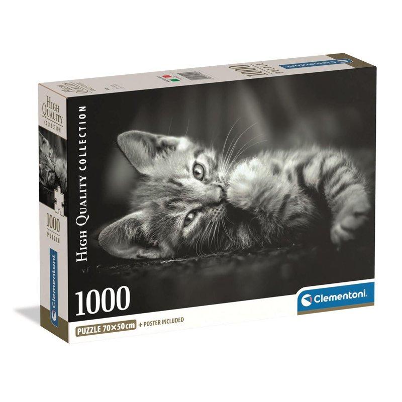CLEMENTONI Pussel 1000 Pcs CB High Quality Collection Kitty