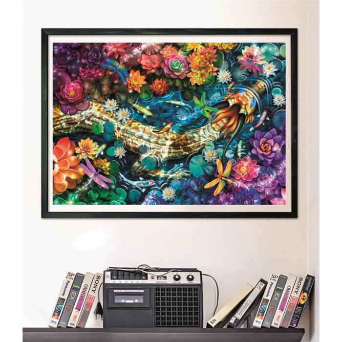 CLEMENTONI - CLEMENTONI Pussel 1000 Pcs CB High Quality Collection Koi River