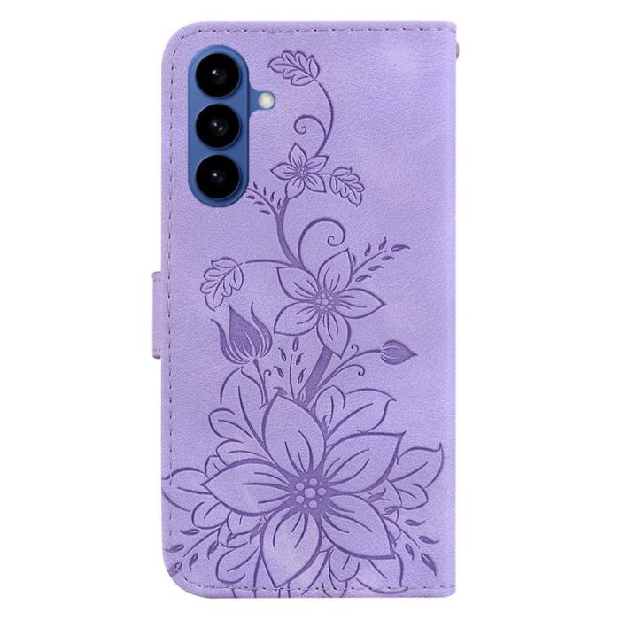 OEM - Mobilfodral för Samsung Galaxy S26 Plus Kickstand Konstläder - Lila