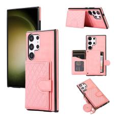 OEM - Mobilfodral f&ouml;r Samsung Galaxy S26 Ultra Kickstand TPU + PU - Ros&eacute;guld