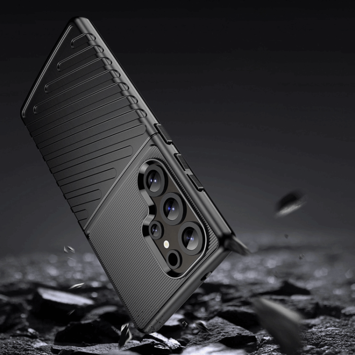 OEM - Galaxy S25 Ultra Mobilskal Thunder Armored - Svart