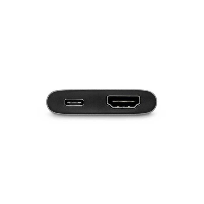 Moshi - Moshi USB-C Till HDMI Adapter Med Laddning - Grå