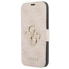 Guess - Guess 4G Big Metal Logo Fodral iPhone 13 Pro Max - Rosa