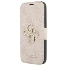 Guess - Guess 4G Big Metal Logo Fodral iPhone 13 Pro Max - Rosa