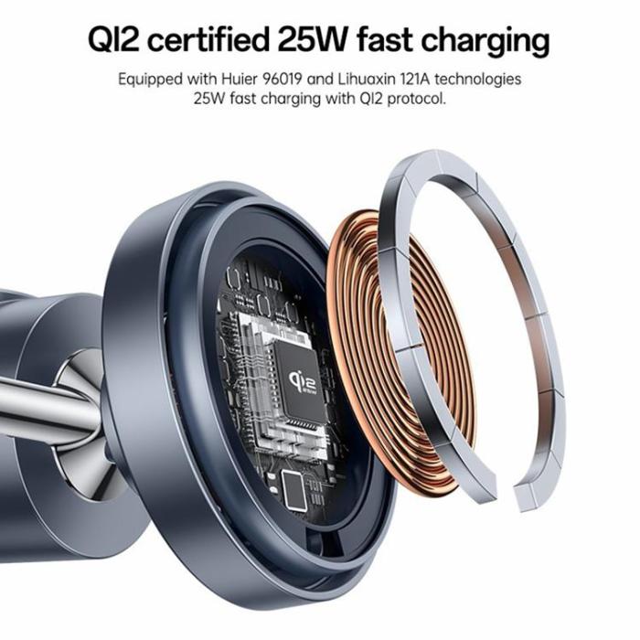 Yesido - YESIDO Qi2.2 Trådlös Laddare 25W Samsung Mobil/Watch och iWatch DS40