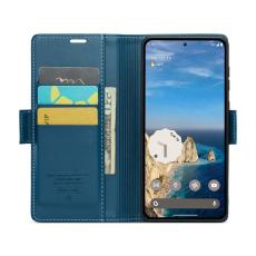 Caseme - CASEME Pl&aring;nboksfodral Konstl&auml;der f&ouml;r Google Pixel 10 Pro - Bl&aring;
