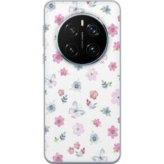 iSecrets - Mobilskal till Honor Magic7 Pro med Blommor och fj&auml;rillar