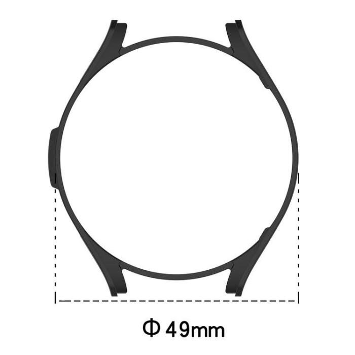 OEM - Galaxy Watch 6 Classic (47mm) Skal Hollowed-out - Clear