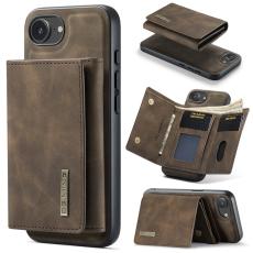 DG.MING - DG.MING M1 Series Mobilskal till iPhone 16e med Kickstand - Brun