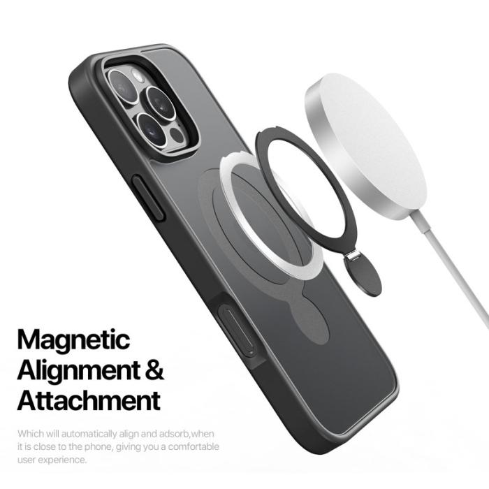 Dux Ducis - DUX DUCIS iPhone 16 Pro Fodral Yind Series PC+TPU - Svart