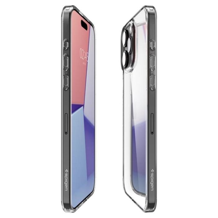 Spigen - Spigen iPhone 15 Pro Mobilskal Airskin Hybrid - Crystal Clear