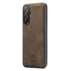 DG.MING - DG.MING Mobilskal till Samsung Galaxy A26 5G PU L&auml;der Brun