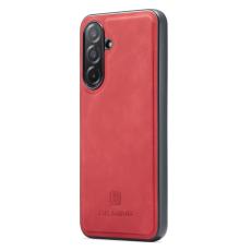 DG.MING - DG.MING Mobilskal till Samsung Galaxy A26 5G PU L&auml;der R&ouml;d