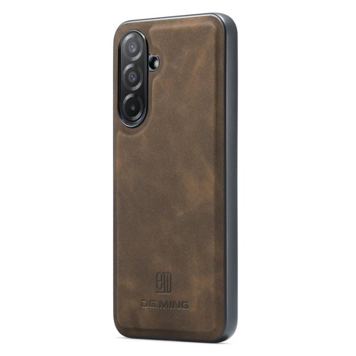 DG.MING - DG.MING Mobilskal till Samsung Galaxy A26 5G PU Läder Brun