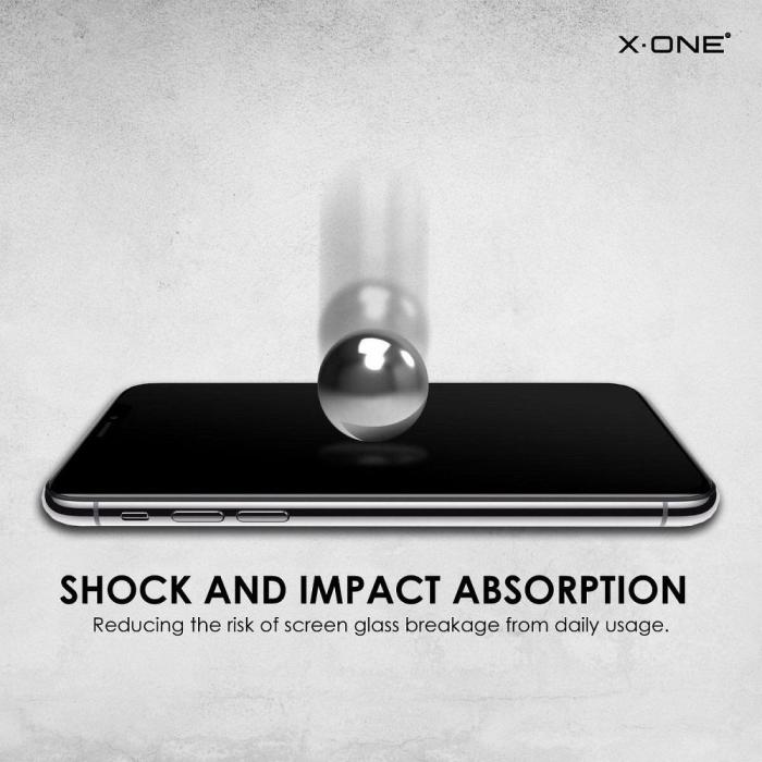 X-One - X-ONE Full Cover matt Härdat Glas till iPhone 12 Pro Max