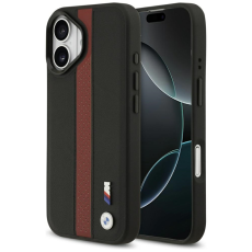 BMW - BMW iPhone 17 Mobilskal Magsafe Perforated Stripe Logo - Röd