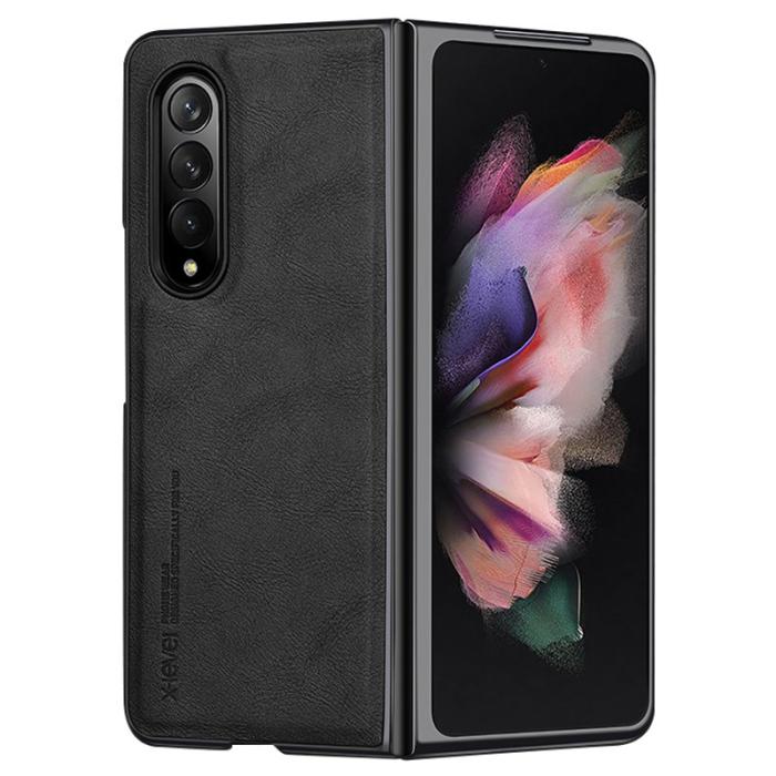 X-Level - X-LEVEL Bojue-3 Mobilskal för Samsung Galaxy Z Fold3 5G - Svart