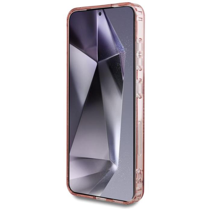 KARL LAGERFELD - Karl Lagerfeld Galaxy S25 Mobilskal Rhinestones Karl Head Logo - Rosa