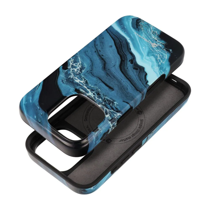 Forcell - Forcell iPhone 15 Pro Mobilskal MagSafe Mirage - Deep Sea