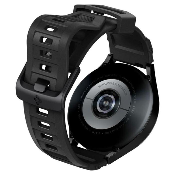 UTGATT5 - Spigen Rugged Band Galaxy 4/4 Classic / Active 2 / Huawei Gt 2 42 mm - Svart