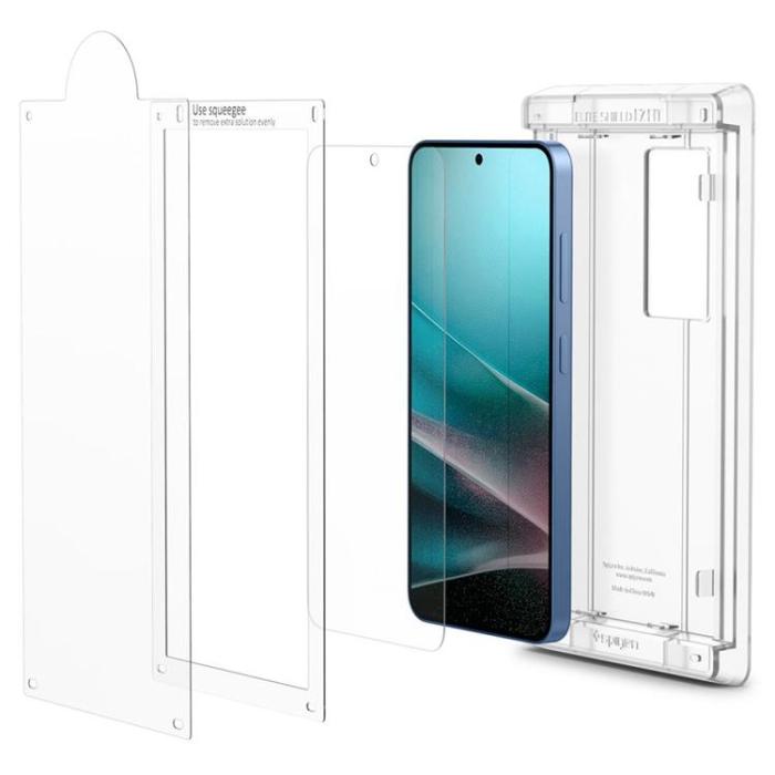 Spigen - Spigen Galaxy S25 Härdat glas Skärmskydd 