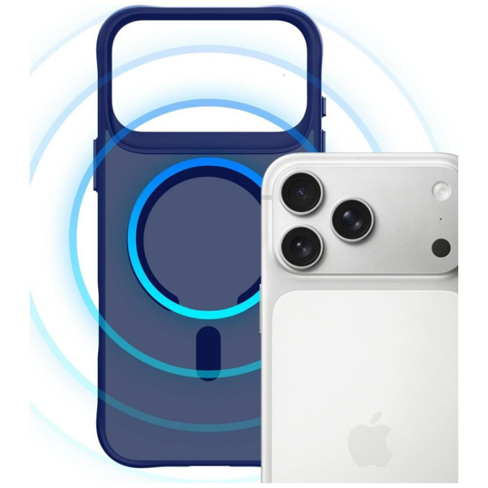 3MK - 3MK Mobilskal För iPhone 17 Pro Max Magsafe Smoke - Blå