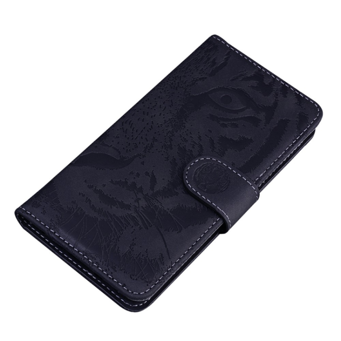 OEM - Sony Xperia 1 VII Plånboksfodral Tiger Print - Svart