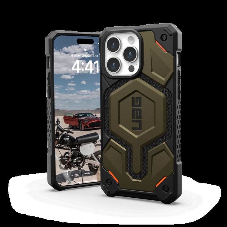 UAG iPhone 15 Pro Max Mobilskal Magsafe Monarch Pro - Grön | 2353 | AlltMobil