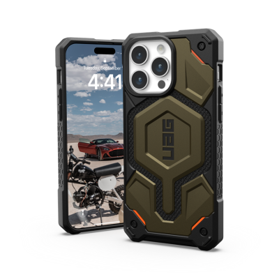 UAG iPhone 15 Pro Max Mobilskal Magsafe Monarch Pro - Grön