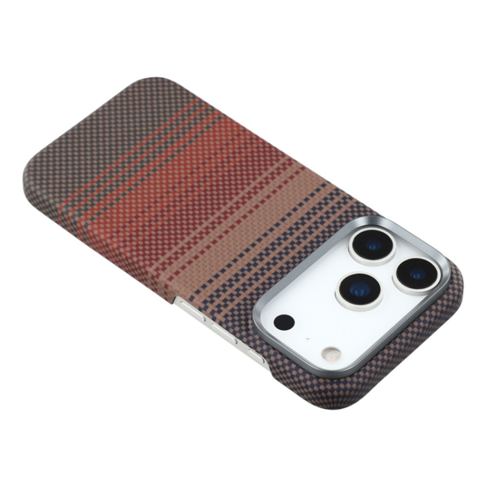 A-One Brand - iPhone 17 Pro Mobilskal MagSafe Aramid Fiber Gradient