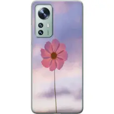 Gustaf - Mobilskal till Xiaomi 12 med Rosa blomma