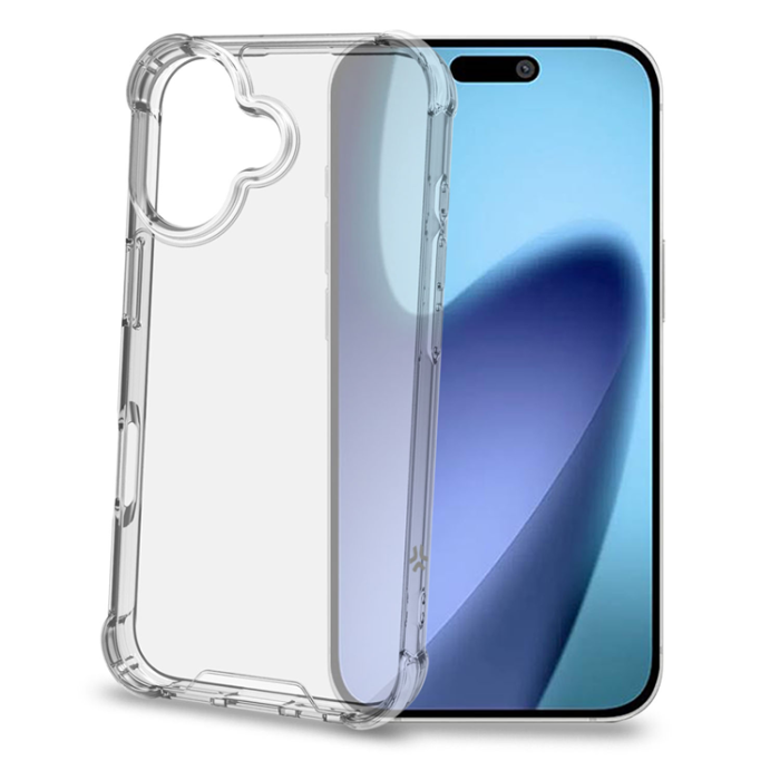 Celly - Celly iPhone 17 Mobilskal Armor Stöttåligt - Transparent