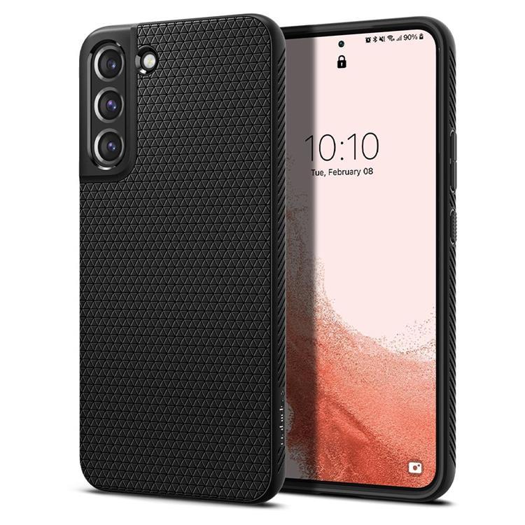 Spigen Liquid Air Skal Galaxy S22 - Matte Svart | 2353 | AlltMobil