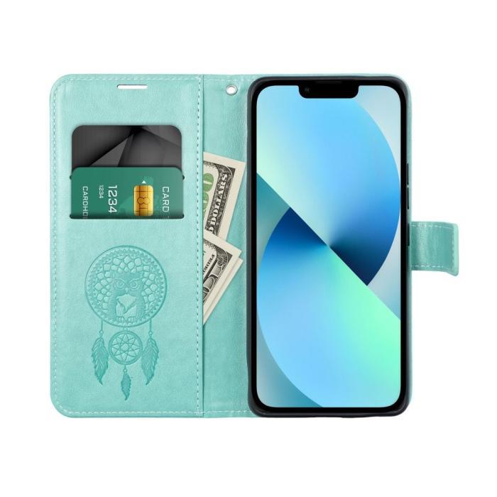 OEM - Galaxy A22 5G Plånboksfodral Mezzo - Grön