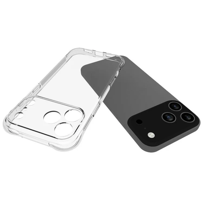A-One Brand - iPhone 17 Pro Max Mobilskal Soft TPU Matt - Transparent