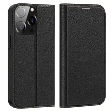 Dux Ducis - Dux Ducis iPhone 14 Pro Pl&aring;nboksfodral Skin X2 - Svart