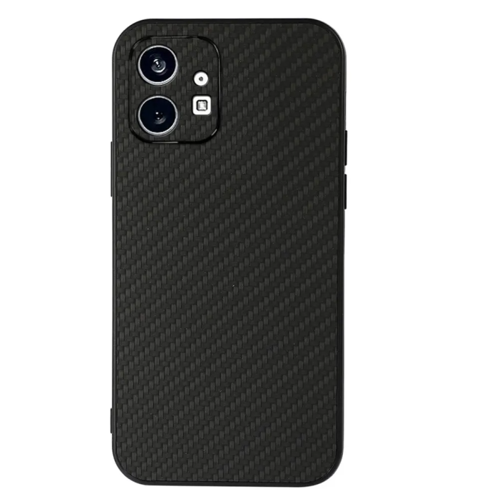 Taltech - Nothing Phone 1 Mobilskal Carbon Fiber Texture - Svart