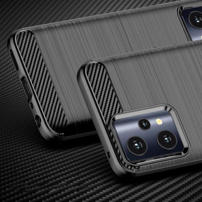 OEM - Carbon Realme 9 Pro Skal Flexible - Svart