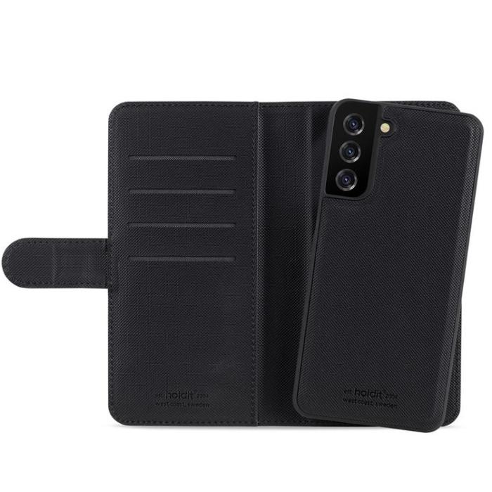 UTGATT1 - Holdit Galaxy S21 Plus Plånboksfodral Magnet - Svart