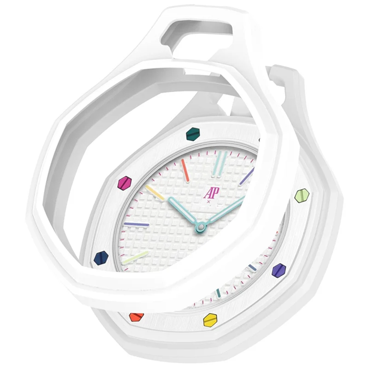 Swatch Royal Pop Silikonskal med Stötskydd - Vit | 5123 | AlltMobil