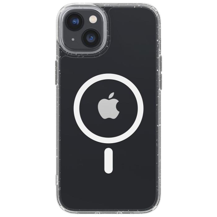 UTGATT1 - Spigen iPhone 14 Skärmskydd i Härdat Glas 2-Pack + Magsafe Skal Cyrill