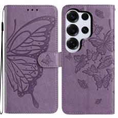 OEM - Samsung Galaxy S26 Ultra Pl&aring;nboksfodral Flip Konstl&auml;der - Lila