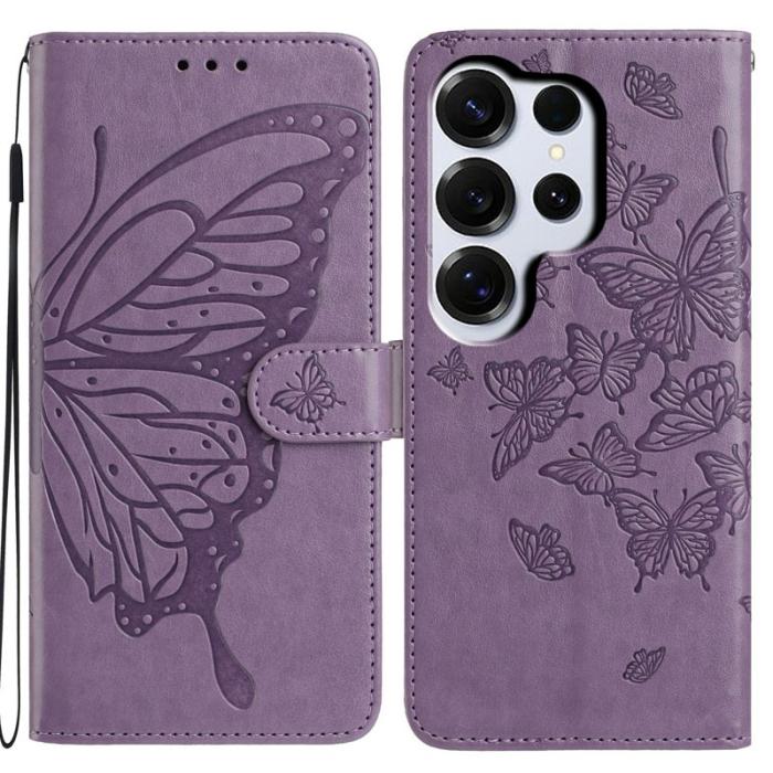 OEM - Samsung Galaxy S26 Ultra Plånboksfodral Flip Konstläder - Lila