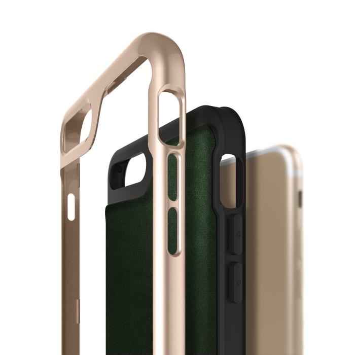 Caseology - Caseology Envoy Äkta Läder Skal iPhone 7 Plus - Grön