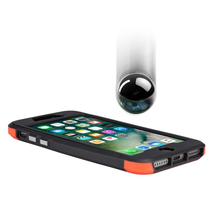UTGATT5 - Thule Mobilskal Atmos X4 iPhone 7 Plus - Svart/Coral