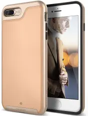 Caseology - Caseology Envoy &Auml;kta L&auml;der Skal iPhone 7 Plus - Beige