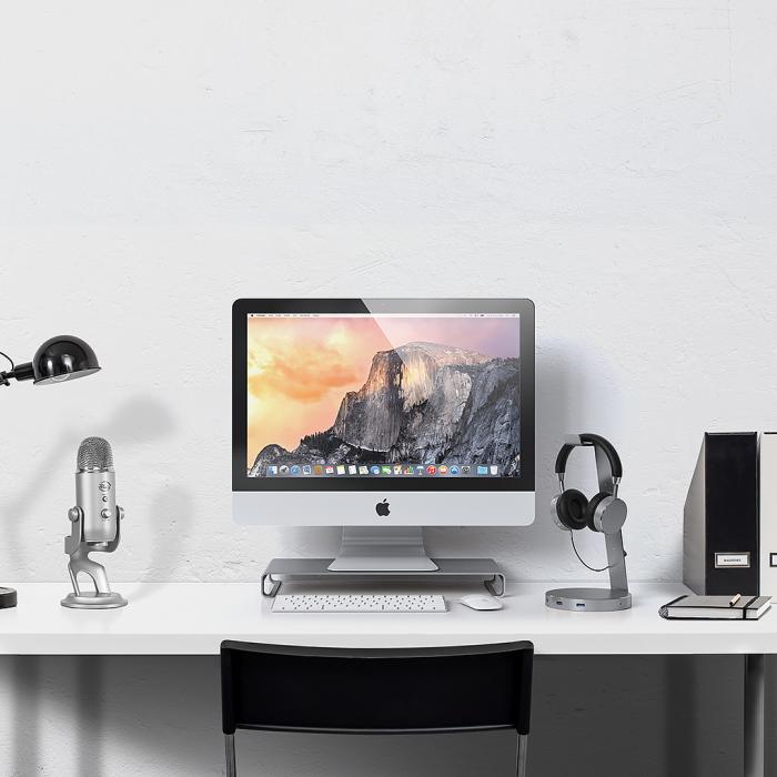 UTGATT1 - Satechi Aluminum Slim Monitor Stand - Silver