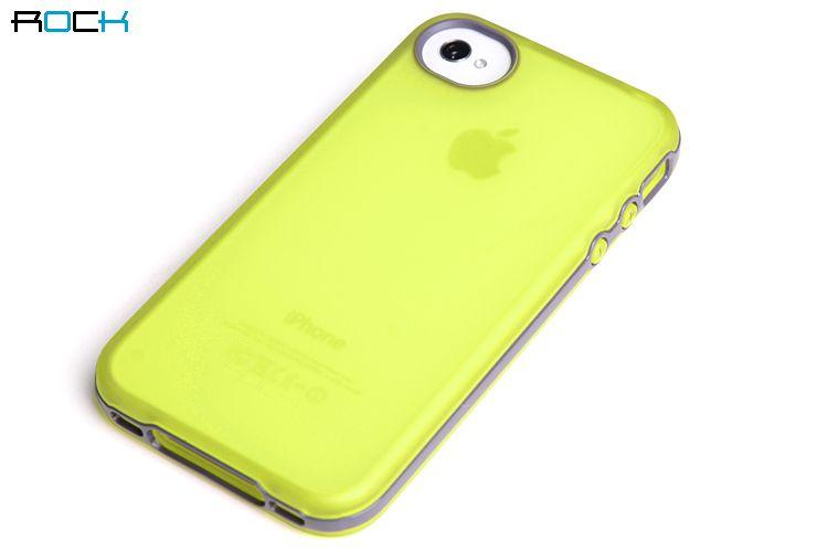 Rock Joyful Skal till Apple iPhone 4 och 4S (Gul) | 2353 | AlltMobil