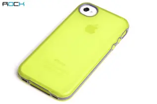 ROCK - Rock Joyful Skal till Apple iPhone 4 och 4S (Gul)